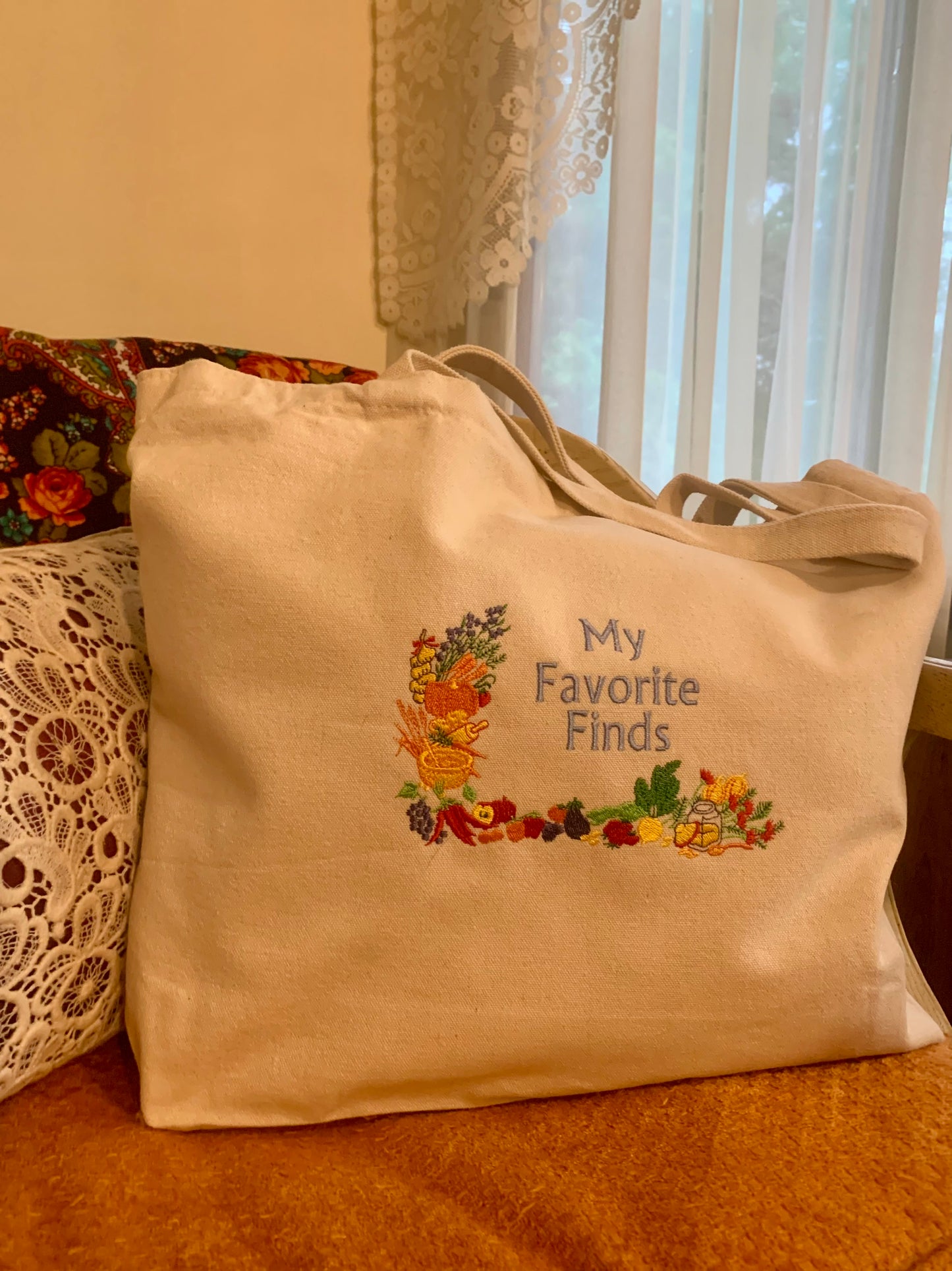 My favorite finds tote bag