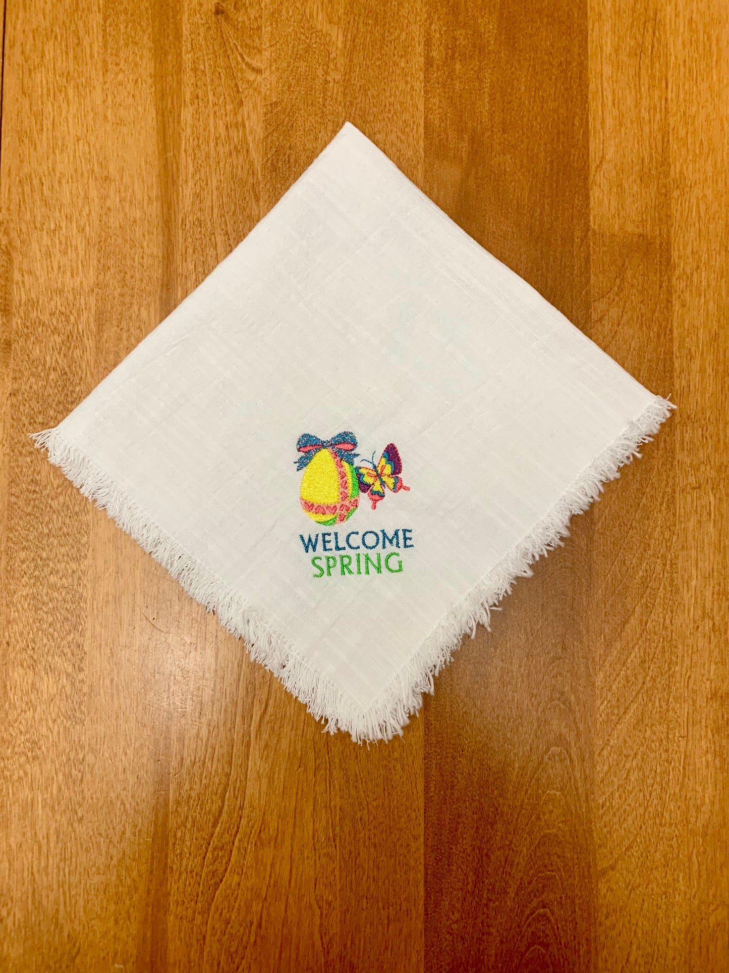 Welcome Spring Napkin