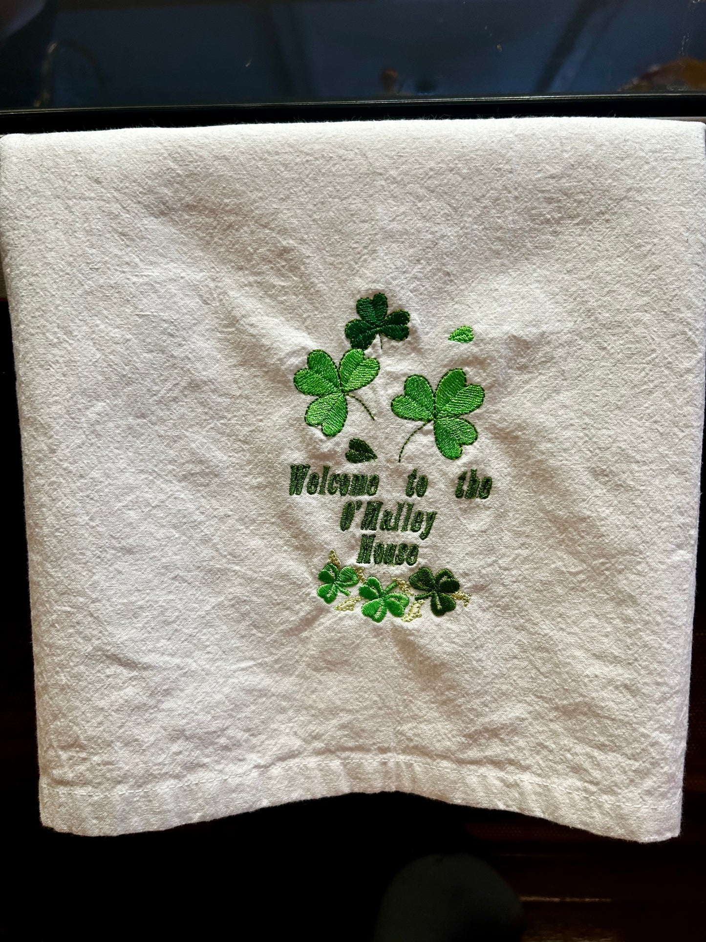 St. Patrick’s Day Personalized Towel