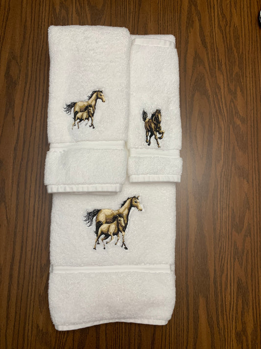 Bath, Hand and Wash Towel Set